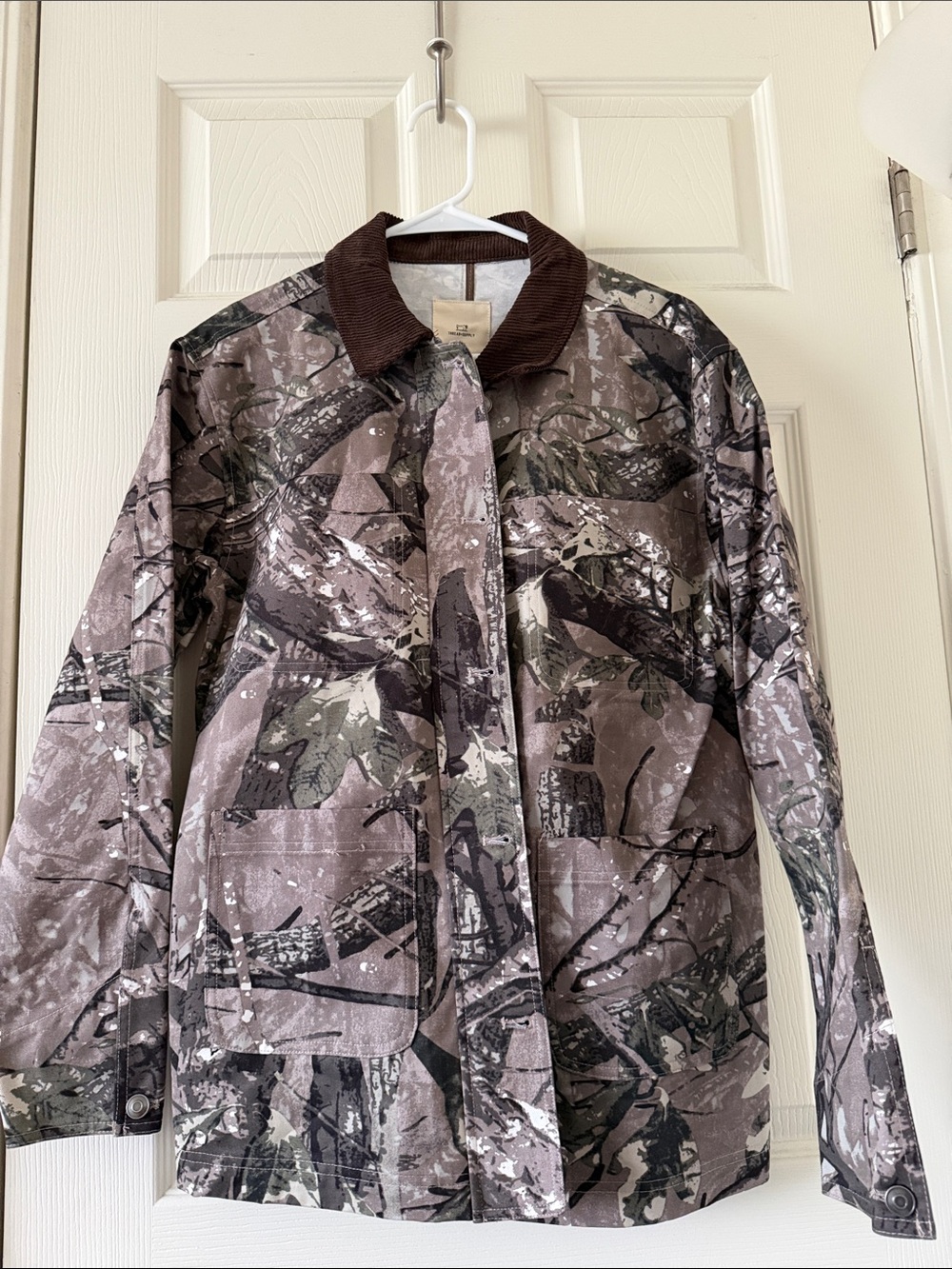 New Tread & Supply Women’s Brown Camo Utility Jacket